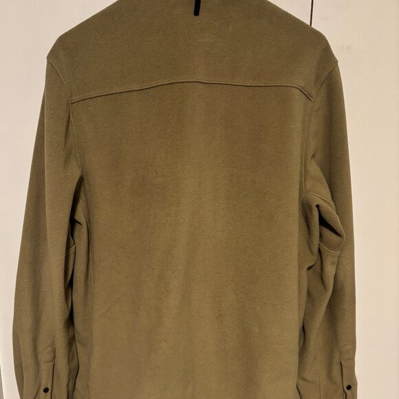 $395 Haven Green Full-Zip Polartec Fleece Guide Jacket - Large Made in Canada - Picture 6 of 12